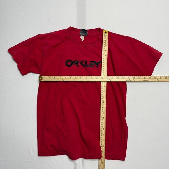 Vintage Oakley Red And Black Streetwear T-shirt Size Medium - Picture 4 of 4